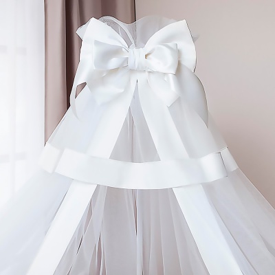 Балдахин для детской кроватки Белый Perina Б-01.3 1